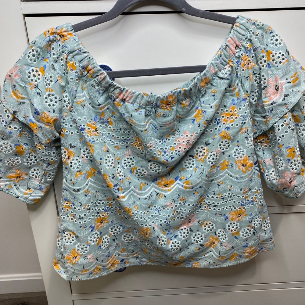 Anthropologie Laia Ashtabula Off the shoulder top